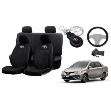 Imagem de Capa de couro para o banco etios 2016-2022 proteção impermeável