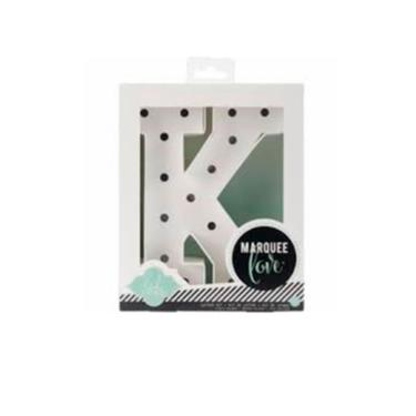 Imagem de Letra K luminosa personalizável Heidi Swapp - 21cm