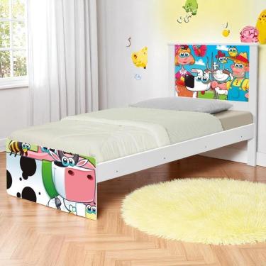 Imagem de Cama Juvenil Zap Com Cabeceira Fazendinha Feliz