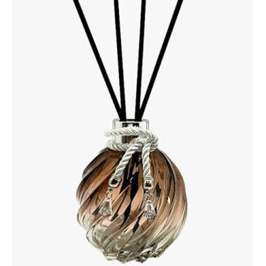 Imagem de Frasco Aspiral Jaspe 250ml para Difusor de Ambiente com Tampa Luxo e Varetas – Aromatizador Decorativo(PRATA)