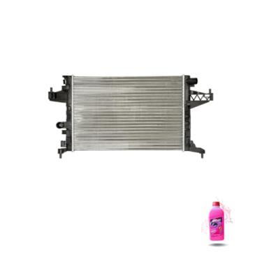 Imagem de Kit Radiador GM Corsa 2002 Montana 1.8 + Aditivo Radiador Visconde RV Extra Rosa
