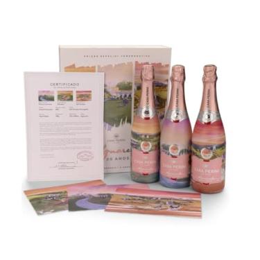 Imagem de Box Espumante Rosé Aquarela Moscatel Casa Perini