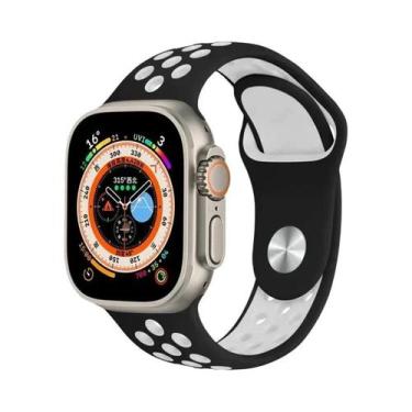 Imagem de Pulseiras De Silicone Esportivas De 42mm E 46mm Para Apple Watch Serie