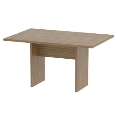 Imagem de Mesa Diretor Escritório Diretor Reunião Me4191 Amêndoa - Tecno Mobili