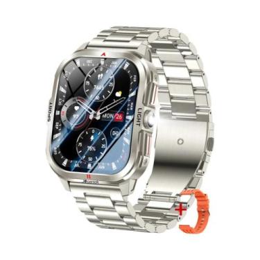 Imagem de Relógio Inteligente Masculino Para Atividades Ao Ar Livre Com Tela HD 