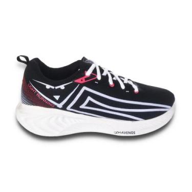 Imagem de Tenis Chavenos Light Running 1 Feminino - Pink / Branco, 34