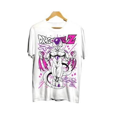 Imagem de Camiseta Unissex Dragon Ball Z Son Goku Vegeta 100% Algodão Manga Curt