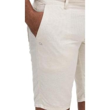 Imagem de Bermuda Masculina Ogochi Trad Casual Palha 4009-Masculino