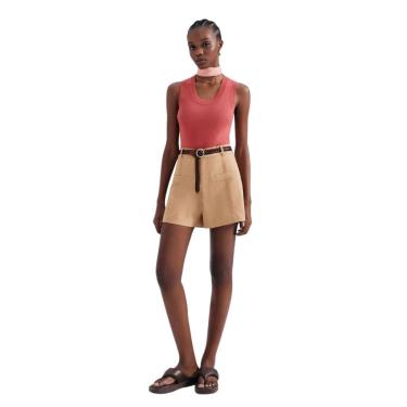 Imagem de Shorts Hering Feminino Em Alfaiataria-Feminino