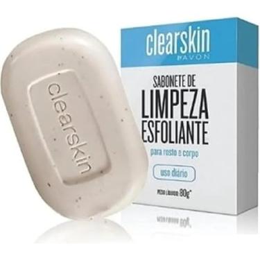 Imagem de Sabonete esfoliante Clearskin Avon Limpeza de Cravos 70g