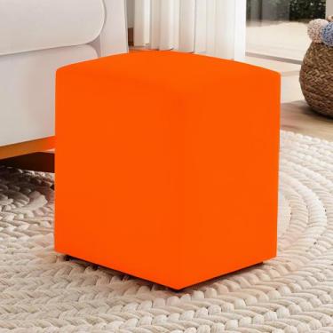 Imagem de Puff Banqueta Moderna Apoio De Pé Decorativo Sala Quarto Cozinha - Rea