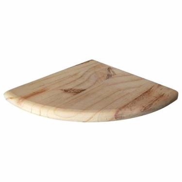 Imagem de Prateleira de Canto de Parede em Madeira de Pinus Natural - KIAGA, PIN