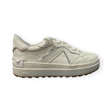 Imagem de Tênis Feminino Lisboa St Bold Triangle SS24 Schutz Branco-Feminino