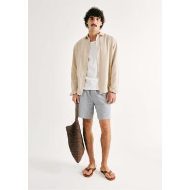Imagem de Shorts Masculino Fio Tinto Com Linho-Masculino