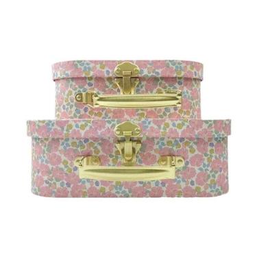 Imagem de Maleta De Armazenamento De Joias Multifuncional Empilhável 2 Peças Cai