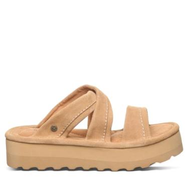 Imagem de BEARPAW Sandália feminina Altitude | Sandália feminina | Sapato feminino | Confortável e leve | Várias cores e tamanhos, Café Gelado, 41