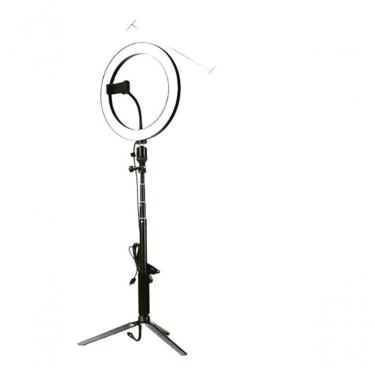 Imagem de Ring Light Completo Iluminador 26Cm + Tripé 2Metros