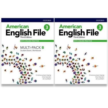 Imagem de Kit American English File 3 + 3B Student Book/workbook Multi-pack With