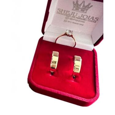 Imagem de Par de Alianças de Ouro 18k 6mm 8 gramas - Sheju Joias E Alianças