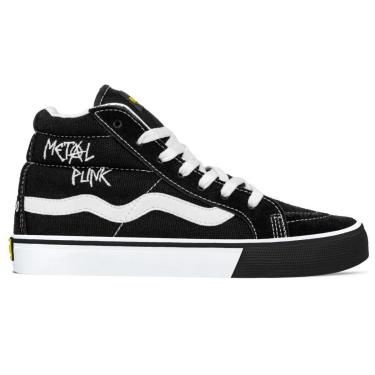 Imagem de Tênis Mad Rats Lona Unissex Hi Top Oitão | Branco Cor:;Tamanho:41-Unissex