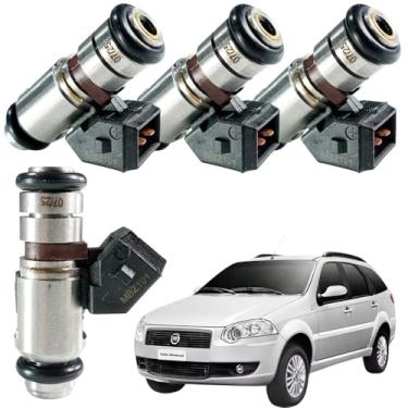 Imagem de 4 Bicos Injetores Palio Weekend Fire 1.0 1.3 Fire 16V Gasolina 2003 Em Diante - 50102302, IWP101
