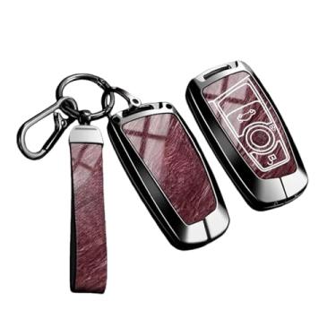 Imagem de Capa de chave de carro de couro de liga de zinco compatível com BMW F20 G20 G30 X1 X3 X4 X5 G05 X6 X7 G11 F15 F16 G01 G02 F48 Acessórios para automóveis((B3) 1)
