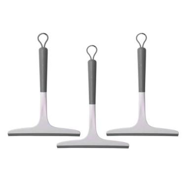 Imagem de 3 Rodos Multiuso Flow Bege Rodinho De Pia Janela Box De Banheiro - Mar