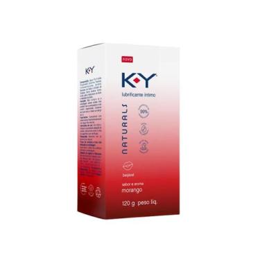Imagem de KY Naturals Morango 120g