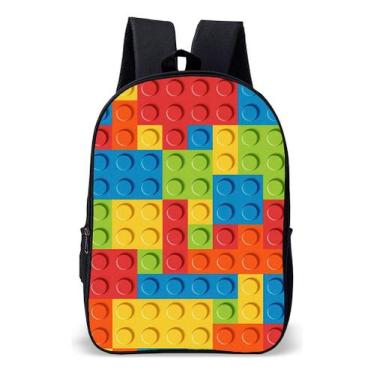 Imagem de Mochila Simples Infantil Escolar Autista Tea Cores Lançamento - Use Ne