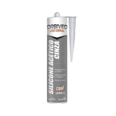 Imagem de Silicone Acético Cinza 240g - Orbi