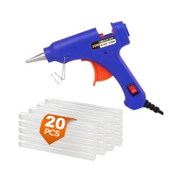 Imagem de Kit De Pistola De Cola Quente De Alta Temperatura Com 50 Bastões De Co