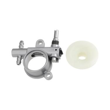 Imagem de YINETTECH Bomba de óleo e engrenagem de transmissão 518865001 309516001 compatível com motosserras Ryobi RY3714 RY3716 RY3818