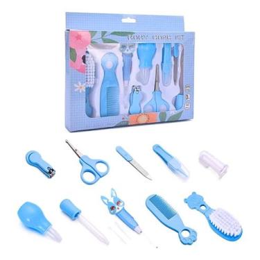 Imagem de Kit Bebê Com 10pçs Higiene Cuidado Infantil Essencial BABY-10 - NoBran