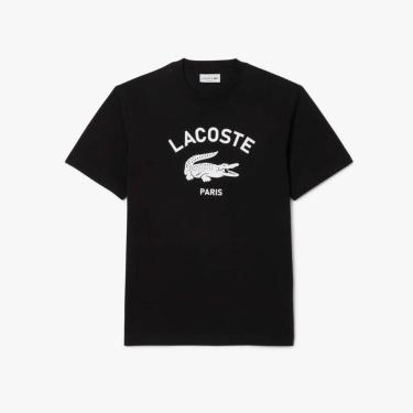 Imagem de Camiseta Lacoste em Algodão com Estampa Assinada Masculina-Masculino