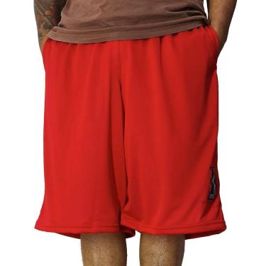 Imagem de Bermuda Basquete M10 Lisa Roth Dry Vermelho-Masculino