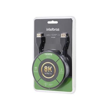 Imagem de Cabo Conector Hdmi 2.1 - 2M Ch2120 Intelbras