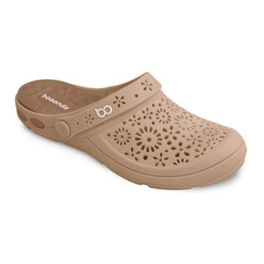 Imagem de Babuche Feminina Nellie Ortopédico BoaOnda Anatomico Fascite plantar E