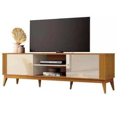 Imagem de Rack Legacy 160cm para Tv Até 60 Polegadas Edn Cor Off White Cedro - E