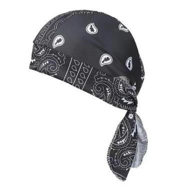 Imagem de Lenço Bandana Masculino Multicolorido Paisley Para Ciclismo, Moto, Pir