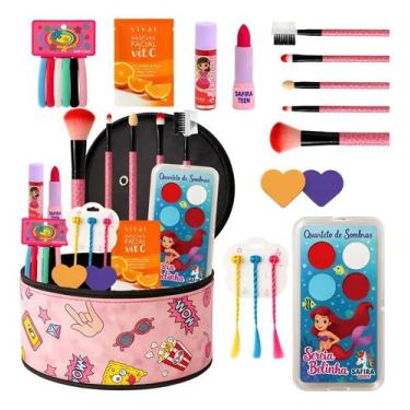 Imagem de Kit De Maquiagem Infantil Lindo Promoção Imperdivel Hoj E - SAGARO MAK