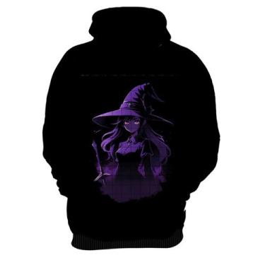 Imagem de Blusa de Frio Bruxa Halloween Púrpura Festa 8 - Kasubeck Store, Inf 14