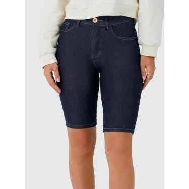 Imagem de Bermuda Jeans Malwee 1000125724 Feminina Ciclista Stretch T. 36/46-Feminino