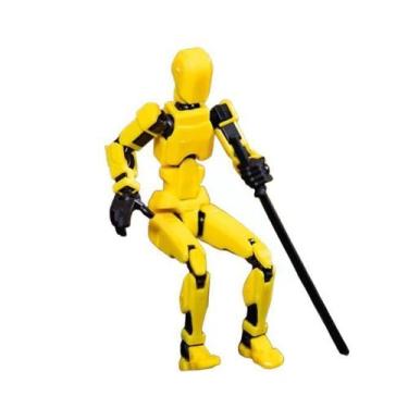 Imagem de Boneco de Ação Dummy 13 - O Brinquedo Articulado que Revoluciona a Div