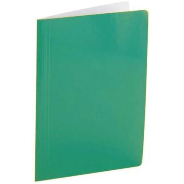 Imagem de Pasta Grampo Trilho Papel Oficio Verde PCT.C/20 - Polycart