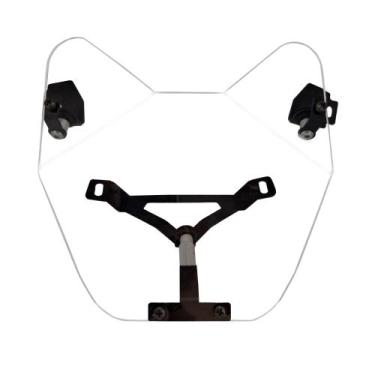 Imagem de Protetor de farol lente acrilico p/ r1300 gs trophy triple black tramu