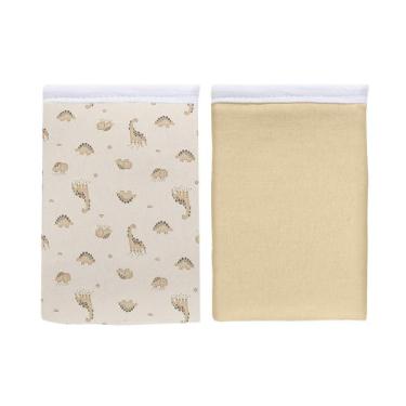 Imagem de Kit 2 Fronhas Bebê para Travesseiro Berço Recem Nascido 30cm x 40cm Es