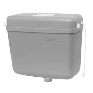 Imagem de Caixa de Descarga Externa 2003 para Vaso Sanitário 6A9L Cinza Claro Al