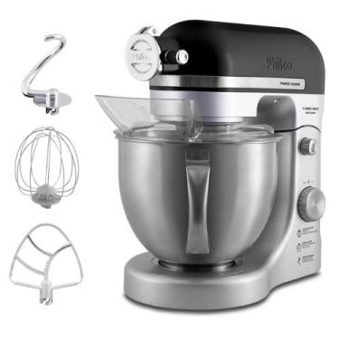 Imagem de Batedeira Planetária Philco Turbo 5 Litros PBP1200P Inox Antirrespingo