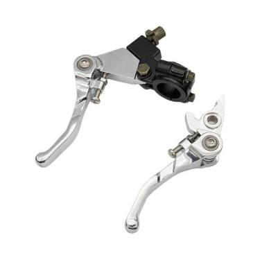 Imagem de Conjunto Universal De Manetes De Freio E Embreagem Dobráveis Para Moto