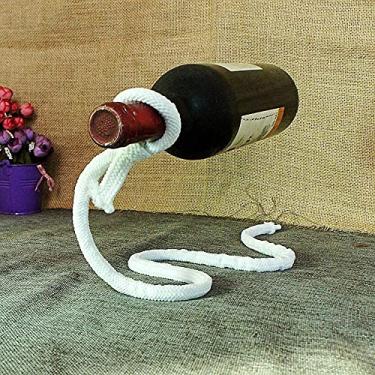 Imagem de Pkfinrd Estantes de vinhos para decoração de cozinha doméstica rack de vinhos, corda mágica, para artesanato, ornamentos